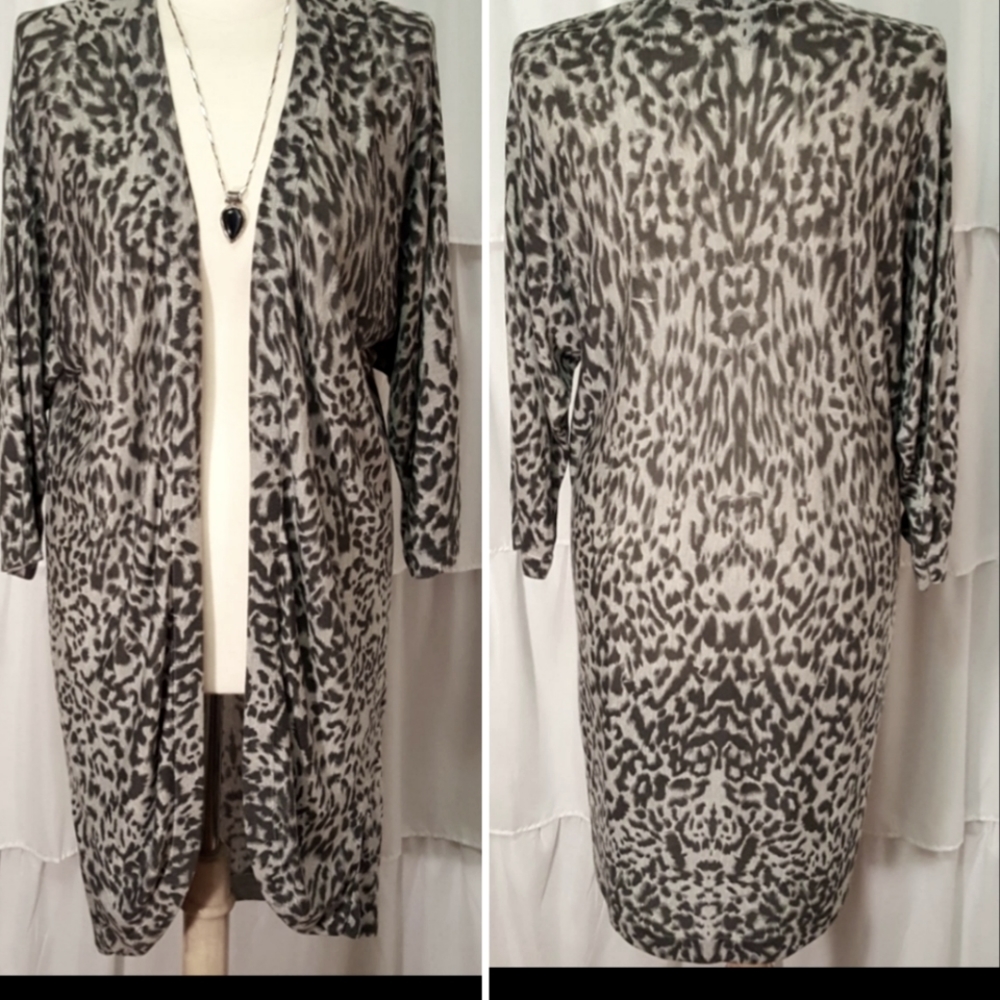 Leopard Print Cardigan
